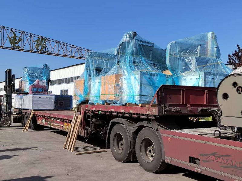 河南金偉自動化設備有限公司玻璃鋼拉擠設備產品大批量裝車走貨